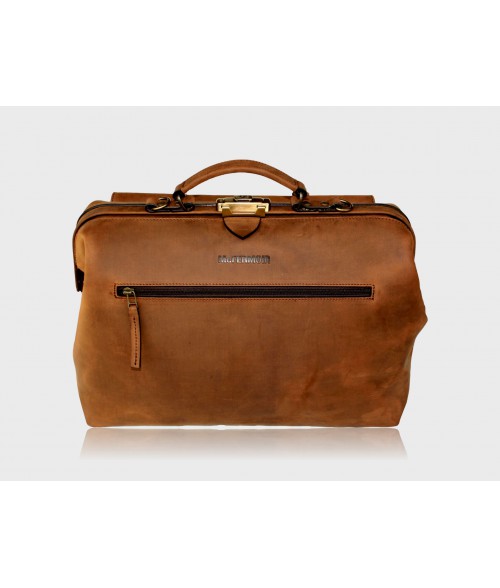 McFermoir doctors bag A4 Wout 3014 Kastanje